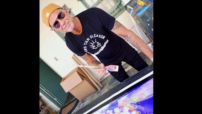 RED HOT CHILI PEPPERS Drummer CHAD SMITH Leads Talent Contributing Original Artworks For Special Punk Rock & Paintbrushes Galleries