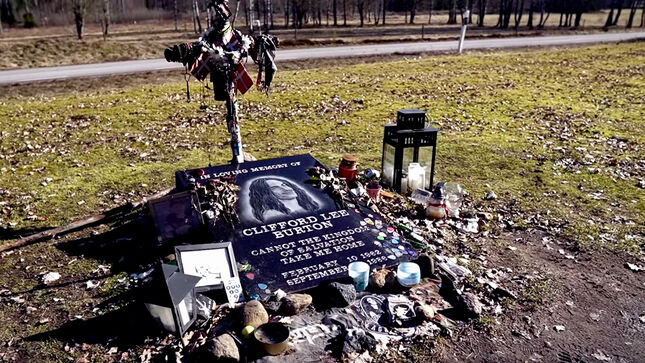 CLIFF BURTON - New Video Tour Of Swedish Crash Site That Claimed The Life Of METALLICA Bass Legend Posted