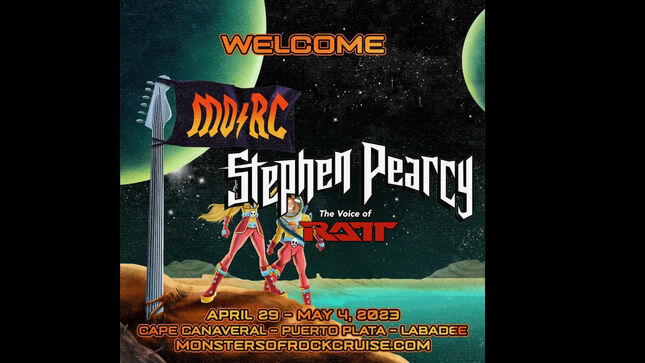 STEPHEN PEARCY, CHRIS HOLMES, ECLIPSE, SOTO And More Confirmed For Monsters Of Rock Cruise 2023