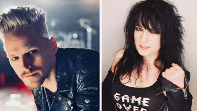 SKID ROW Frontman ERIK GRÖNWALL Covers HEART Classic "Alone" With Singer CHEZ KANE (Video)