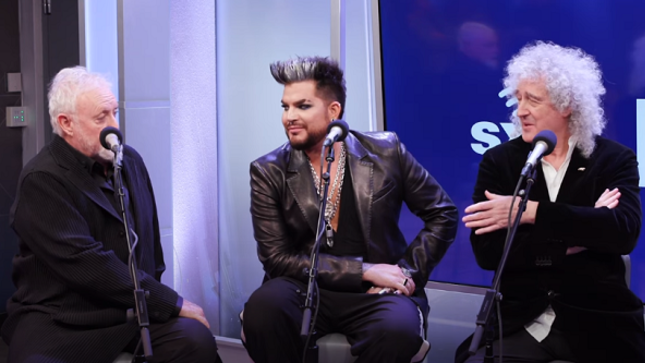 QUEEN + ADAM LAMBERT Talk Upcoming North American Tour, Being A "People's Band" On SiriusXM (Video)