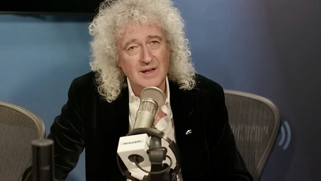 QUEEN's BRIAN MAY Reacts To Topping Guitar World's List Of "The 100 Greatest Guitarists Of All Time" - "I Take Everything Like That With A Pinch Of Salt"; Video