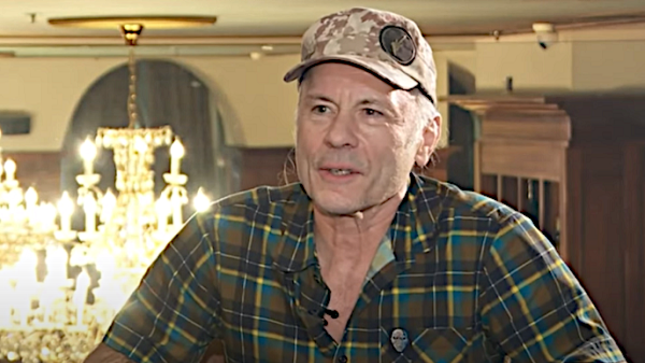 IRON MAIDEN Frontman BRUCE DICKINSON Featured In Bosnian Television Interview - "Sarajevo Is A Special Place"