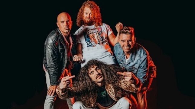 BIG RED FIRE TRUCK Launch Video For "Trouble In Paradise"