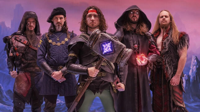 GLORYHAMMER Drop Music Video For New Song "Holy Flaming Hammer Of Unholy Cosmic Frost"