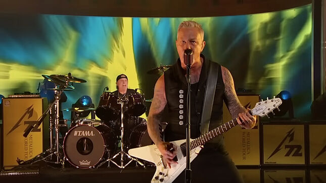 METALLICA's Jimmy Kimmel Live! Residency In Underway; "Lux Æterna" Performance + Interview Video Posted