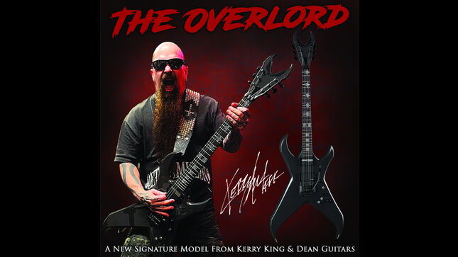 SLAYER - Dean Guitars Unveils USA Custom Shop KERRY KING Signature Overlord Electric Guitar