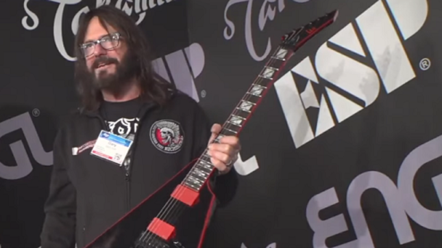 EXODUS Guitarist GARY HOLT Unveils New ESP LTD Signature Guitar At NAMM 2023; Video