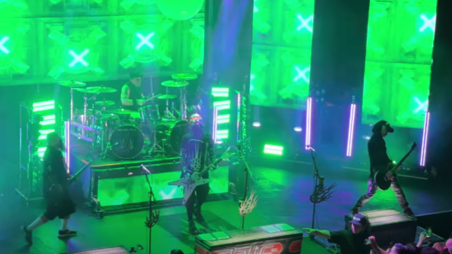 STATIC-X - Fan-Filmed Video Of Entire Los Angeles Show Streaming