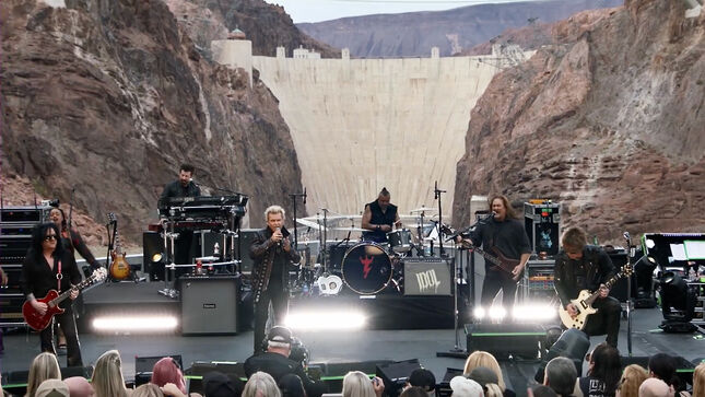 BILLY IDOL To Release "Live At Hoover Dam" Concert Film; First Look Video Streaming - BraveWords