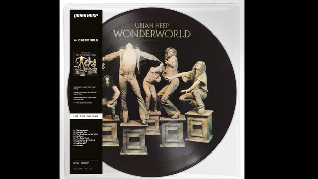 URIAH HEEP - Wonderworld, High And Mighty Albums To Be Released On Limited Edition Vinyl Picture Discs