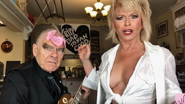 ROBERT FRIPP And TOYAH Cover JOAN JETT's "Bad Reputation" In New Sunday Lunch Video; Couple Taking Show On The Road In The UK