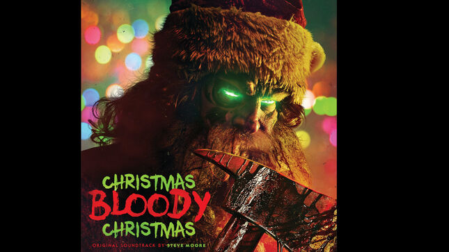 ZOMBI Synth Wizard STEVE MOORE Streaming Christmas Bloody Christmas Original Motion Picture Soundtrack; Vinyl LP Out This Month