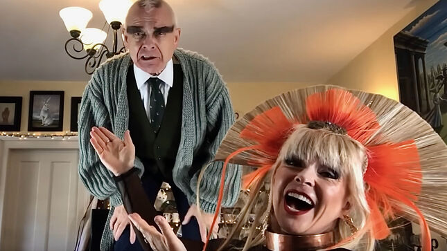 ROBERT FRIPP And TOYAH Revisit "The One With The Table Dancing" In Sunday Lunch Video - "You Cannot Unsee This!"