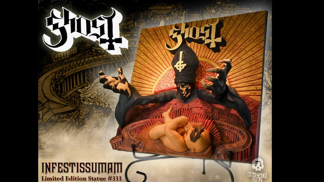 GHOST - KnuckleBonz Launches Pre-Order For Limited Edition Infestissumam 3D Vinyl Statue