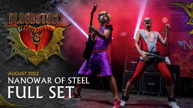 NANOWAR OF STEEL Live At Bloodstock 2022; Pro-Shot Video Of Full Set Posted