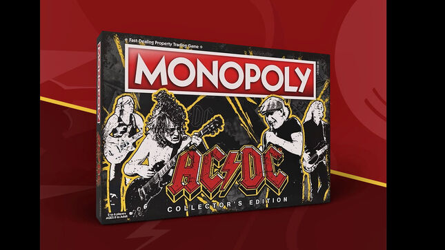 AC/DC Collector's Edition Monopoly On The Way
