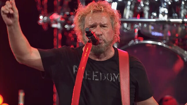 SAMMY HAGAR Reveals His On-Stage Ritual In New "Storytime With Sammy" Video