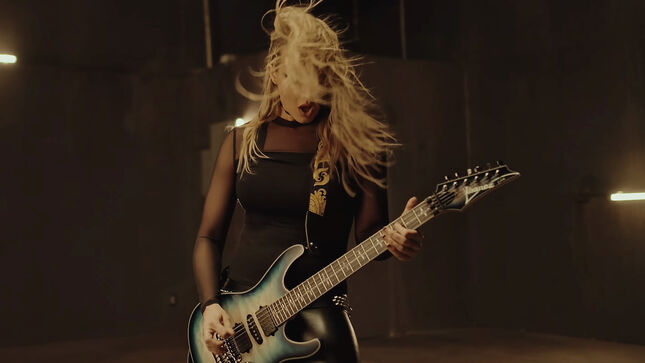 NITA STRAUSS Drops Official Music Video For "The Golden Trail" Feat. IN FLAMES Vocalist ANDERS FRIDÉN