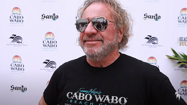 SAMMY HAGAR Celebrates Grand Opening Of Cabo Wabo Beach Club In Huntington Beach, CA; Interview, Live Footage And Grand Tour Video Available