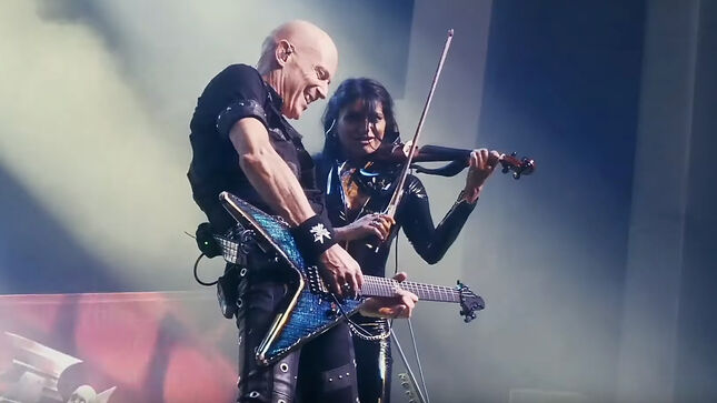 ACCEPT Release Official Live Video For "Samson And Delilah" Feat. Violinist AVA-REBEKAH RAHMAN