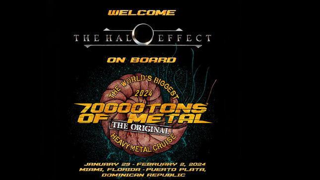 THE HALO EFFECT, BLOOD RED THRONE Confirmed For 70000 Tons Of Metal 2024