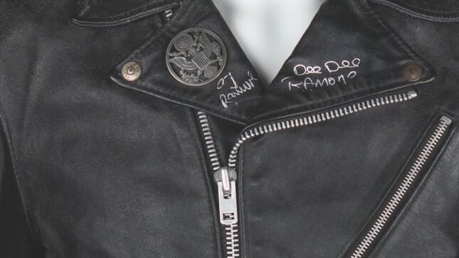 DEE DEE RAMONE’s Iconic Stage-Worn Leather Jacket Up For Auction 