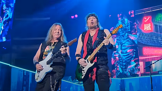 IRON MAIDEN - Fan-Filmed Video From The Future Past Show In Tampere Streaming 
