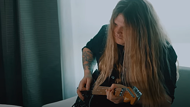SABATON Guitarist TOMMY JOHANSSON Shares Cover Of GARY MOORE Classic "The Loner" (Video)