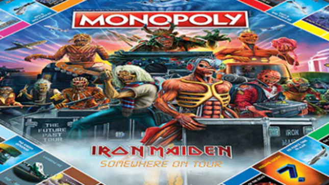 IRON MAIDEN - Somewhere On Tour Monopoly Now Available In North America
