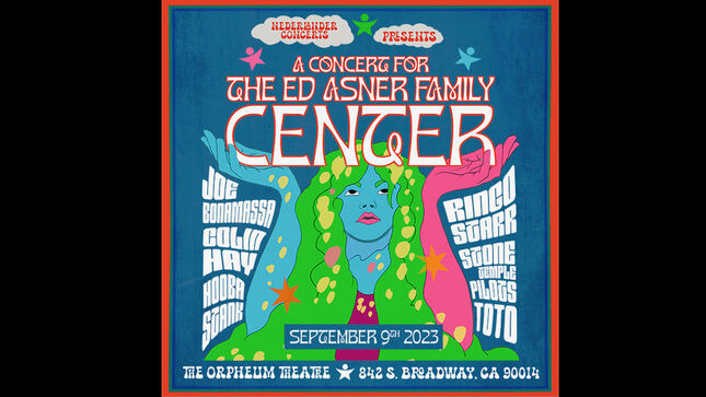 "A Concert For The Center" Feat. RINGO STARR, STONE TEMPLE PILOTS, JOE BONAMASSA, TOTO And Others To Benefit The Ed Asner Family Center