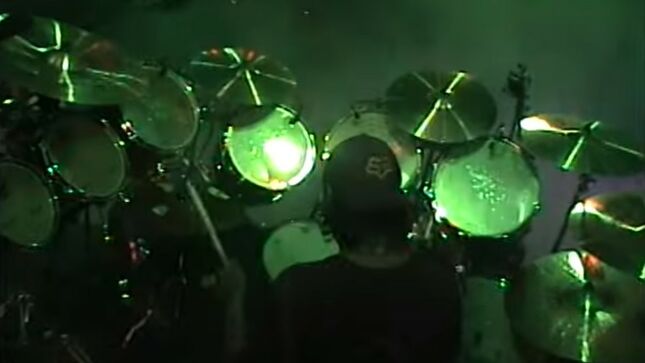 SLAYER – Rare 2003 Drum Cam Footage Of DAVE LOMBARDO Unearthed; Full Show Streaming
