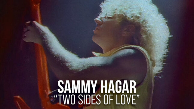 SAMMY HAGAR - Watch Upscaled Version Of "Two Sides Of Love" Music Video