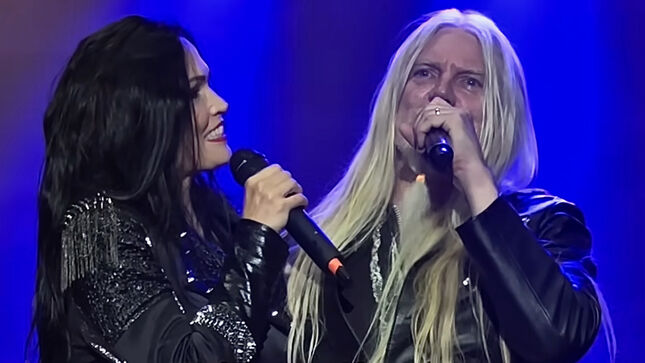 Former NIGHTWISH Members TARJA TURUNEN And MARKO HIETALA Perform "The Phantom Of The Opera" In Finland; Video