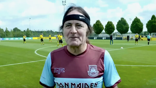 IRON MAIDEN - Maiden FC Defeated By Dortmund Legends; Highlights Video Streaming