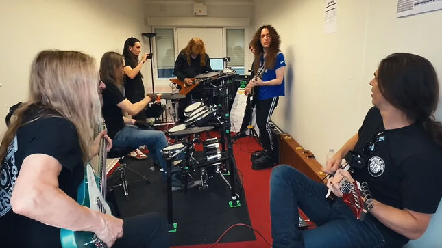 MEGADETH Rehearse With MARTY FRIEDMAN Prior To Wacken Open Air Performance; Video