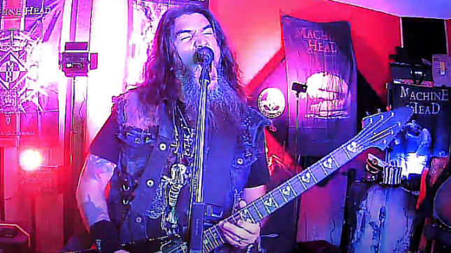 MACHINE HEAD Frontman ROBB FLYNN Shares Electric Solo Hour Livestream (Video)