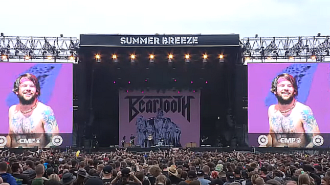 BEARTOOTH Live At Summer Breeze 2023; Pro-Shot Video Of Full Set Streaming