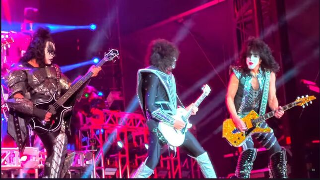 KISS Perform “Detroit Rock City”, “God Of Thunder” In Crandon; Fan-Filmed Video Streaming