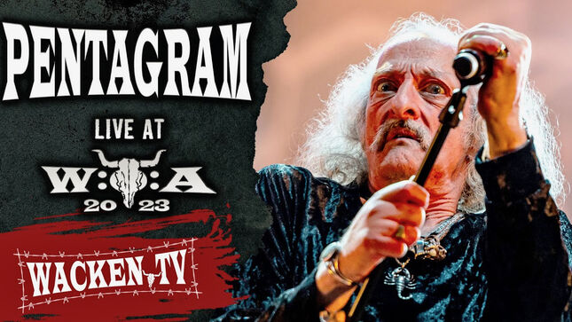 PENTAGRAM Celebrate 50th Anniversary At Wacken Open Air 2023; Pro-Shot Live Video Released