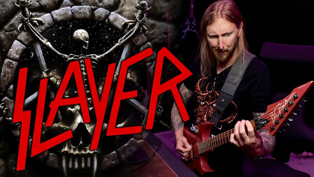 THE HAUNTED Guitarist OLA ENGLUND Learns To Play SLAYER; Video