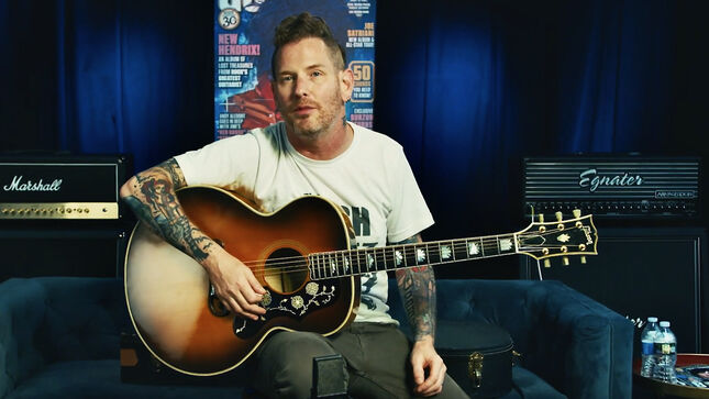 COREY TAYLOR Performs "Silverfish" Live And Unplugged At Guitar World Studios; Video