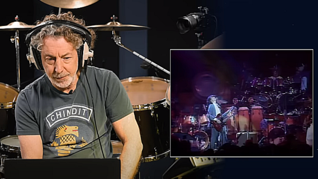 Drum Legend SIMON PHILLIPS Reacts To His Most Famous Performances With THE WHO, JEFF BECK, TOTO And More - "I Played That?" (Video)