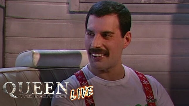 FREDDIE MERCURY Offers More Insight Into QUEEN As A Live Band In New Episode Of "The Greatest Live"; Video