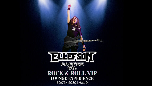 DAVID ELLEFSON Announces Ellefson Coffee Co. Rock & Roll VIP Lounge Experience Booth At NAMM 2024