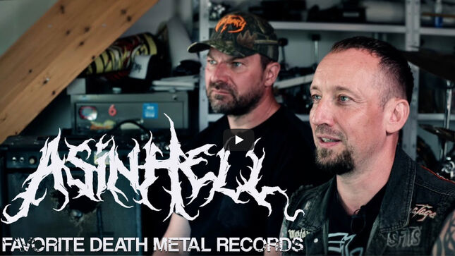 DEATH, MASSACRE, AUTOPSY, And More - ASINHELL Reveal Their Favourite Death Metal Records; Video