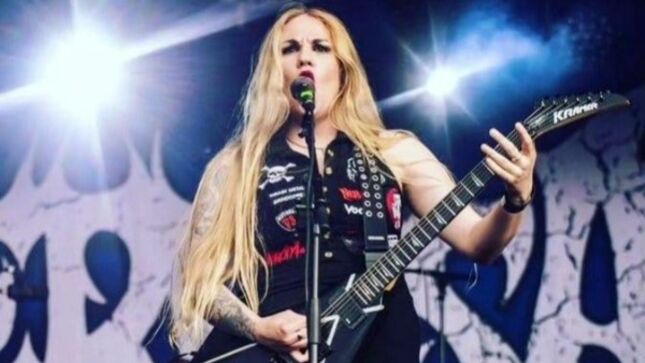 Exclusive: NERVOSA Vocalist / Guitarist PRIKA AMARAL - "ANGELA GOSSOW Was My Biggest Influence As A Woman In Music And As A Singer"