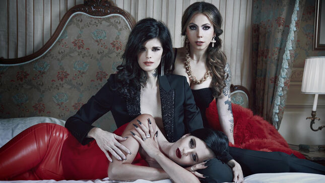 EXIT EDEN Cover ALICE COOPER, HEART, JOURNEY, And More On Upcoming Femmes Fatales Album; Video Posted For "Run!" Feat. Former NIGHTWISH Member MARKO HIETALA