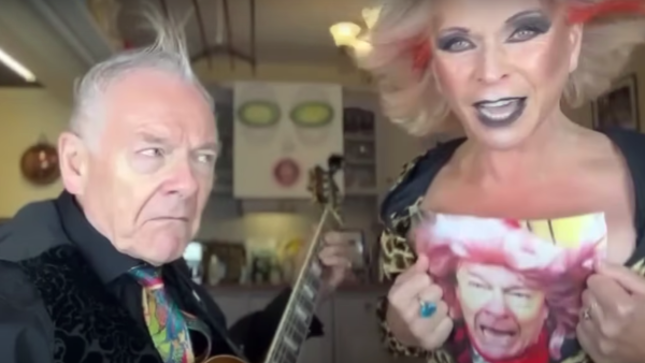 ROBERT FRIPP & TOYAH Perform XYZ's "Nice Day To Die" For Sunday Lunch - "Happy Halloween!"