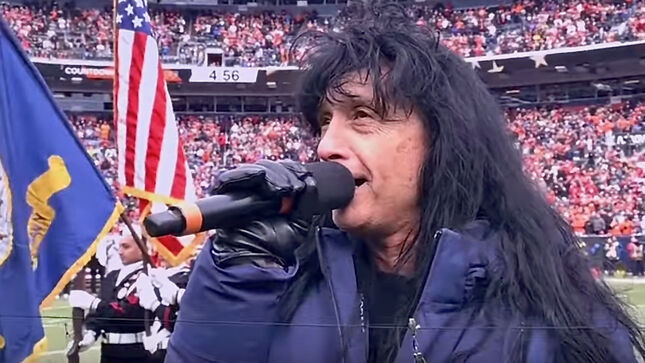Watch ANTHRAX Frontman JOEY BELLADONNA Sing National Anthem At Kansas City Chiefs Vs. Denver Broncos Game; Video
